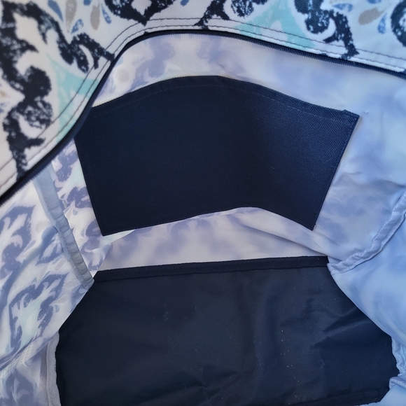 THIRTY ONE CROSSBODY ORGANIZING TOTE BAG FAB FLOURISH EMBROIDERED ELEPHANTS - Picture 9 of 13